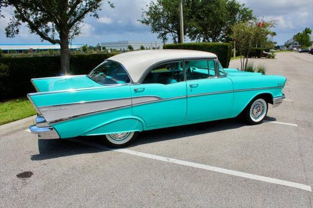 used 1957 Chevrolet Bel Air car, priced at $34,950
