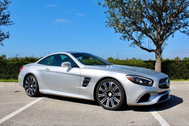 used 2017 Mercedes-Benz SL 450 car, priced at $59,950