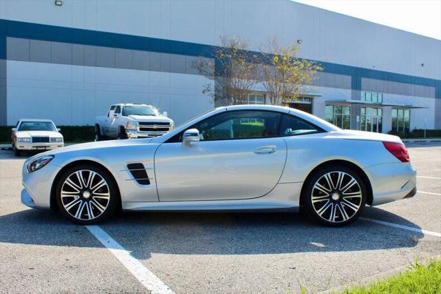 used 2017 Mercedes-Benz SL 450 car, priced at $59,950