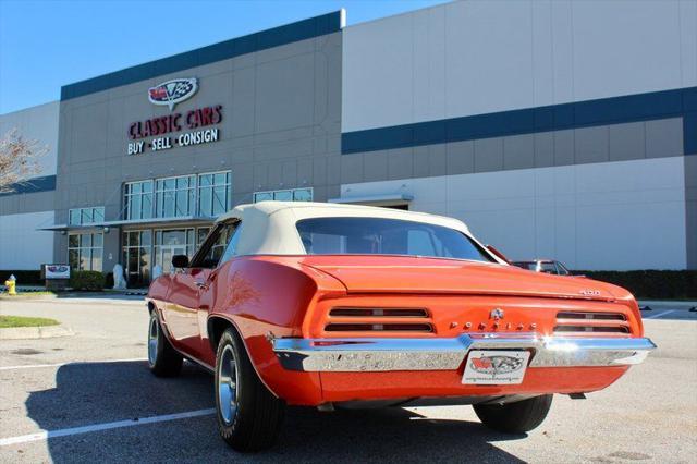 used 1969 Pontiac Firebird car, priced at $62,900