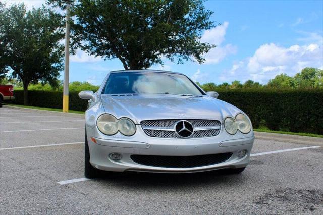 used 2004 Mercedes-Benz SL-Class car, priced at $17,900