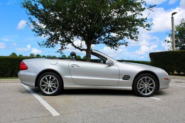 used 2004 Mercedes-Benz SL-Class car, priced at $17,900