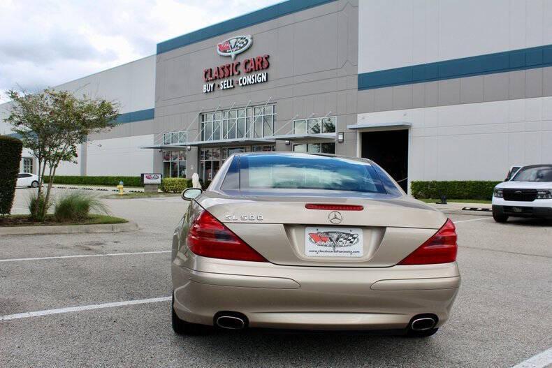 used 2003 Mercedes-Benz SL-Class car, priced at $24,950