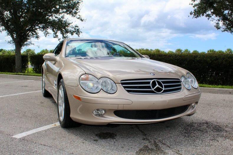 used 2003 Mercedes-Benz SL-Class car, priced at $24,950