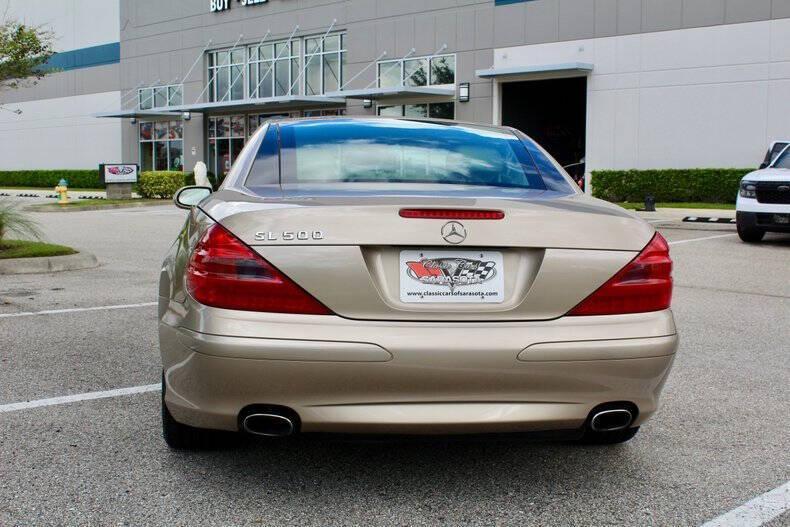 used 2003 Mercedes-Benz SL-Class car, priced at $24,950