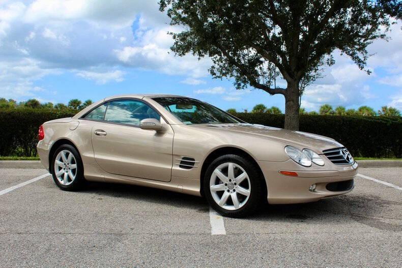 used 2003 Mercedes-Benz SL-Class car, priced at $24,950