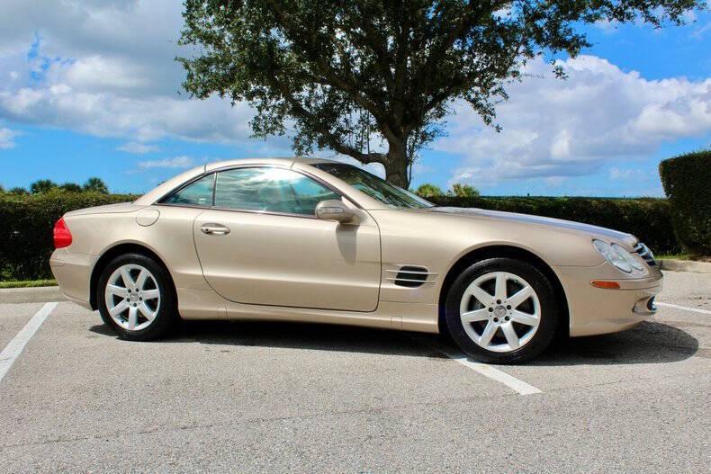 used 2003 Mercedes-Benz SL-Class car, priced at $24,950