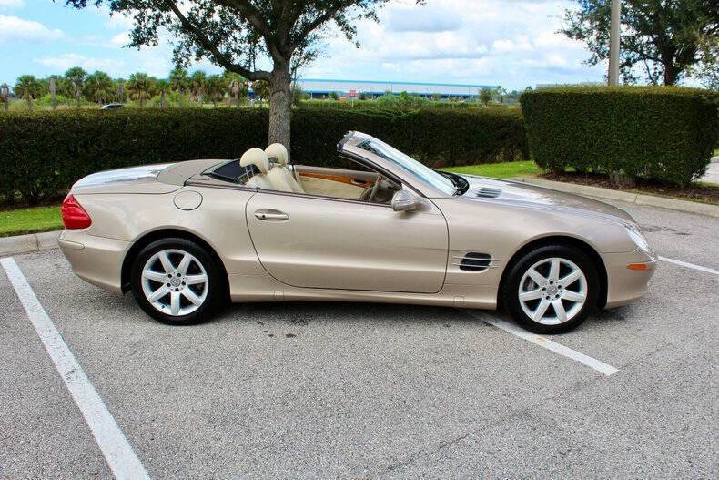 used 2003 Mercedes-Benz SL-Class car, priced at $24,950