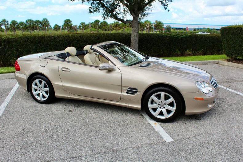 used 2003 Mercedes-Benz SL-Class car, priced at $24,950