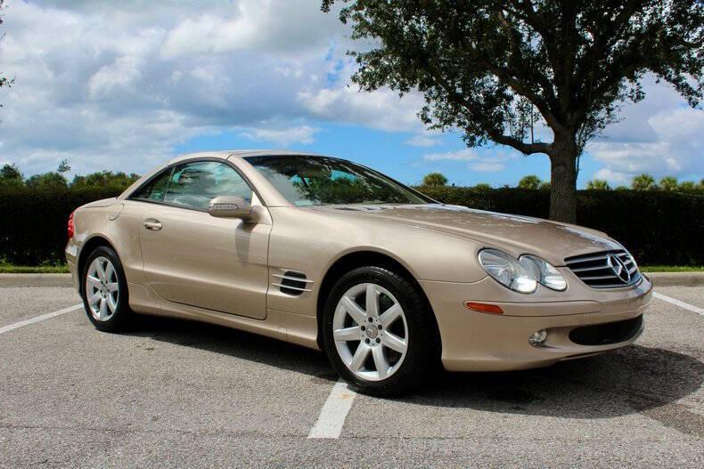 used 2003 Mercedes-Benz SL-Class car, priced at $24,950