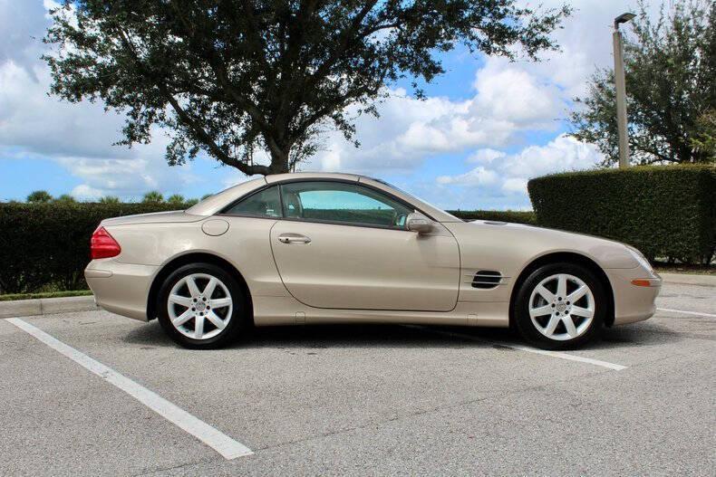 used 2003 Mercedes-Benz SL-Class car, priced at $24,950