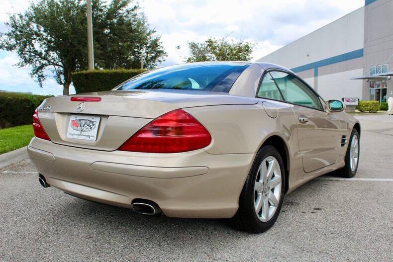 used 2003 Mercedes-Benz SL-Class car, priced at $24,950