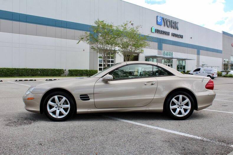 used 2003 Mercedes-Benz SL-Class car, priced at $24,950