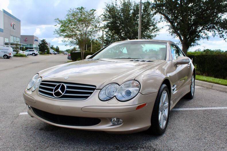 used 2003 Mercedes-Benz SL-Class car, priced at $24,950