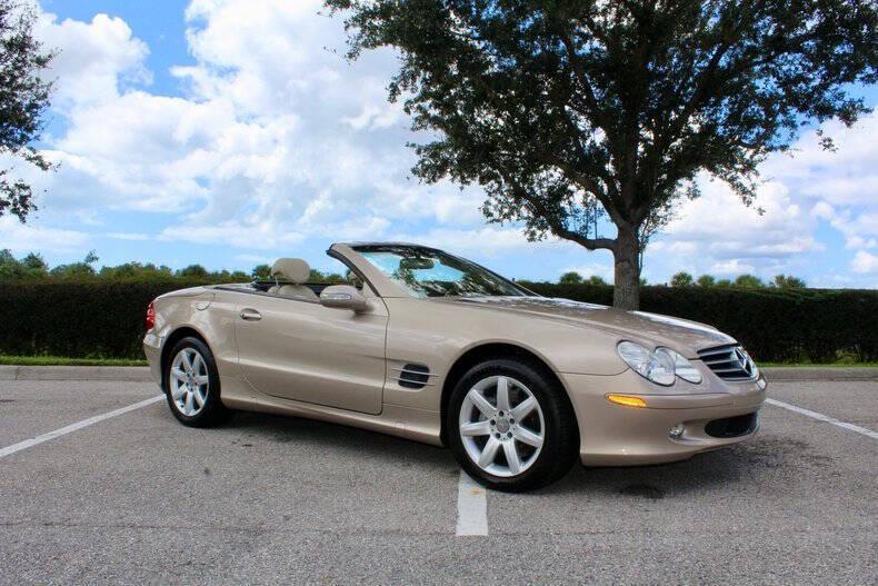 used 2003 Mercedes-Benz SL-Class car, priced at $24,950