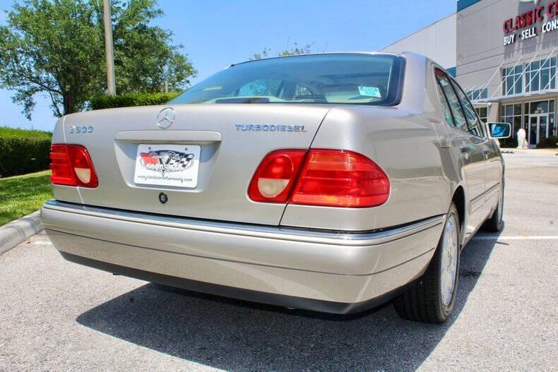 used 1999 Mercedes-Benz E-Class car, priced at $14,950