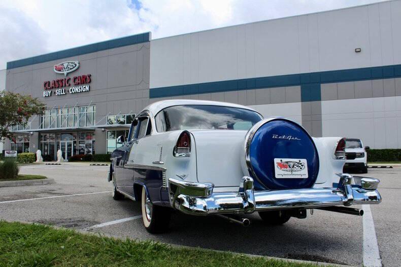 used 1955 Chevrolet Bel Air car, priced at $49,950