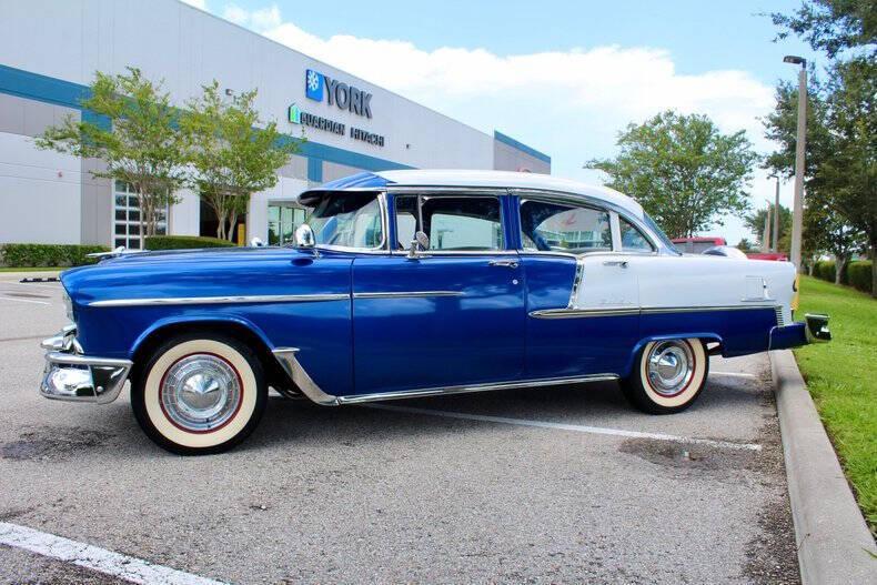 used 1955 Chevrolet Bel Air car, priced at $49,950