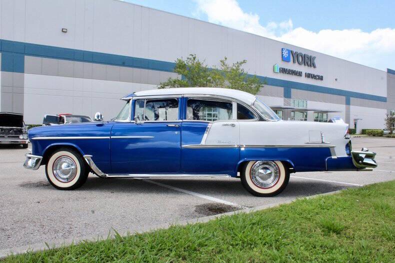 used 1955 Chevrolet Bel Air car, priced at $49,950