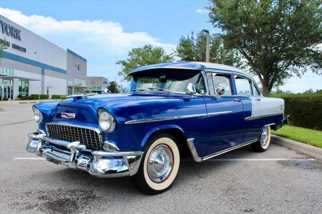 used 1955 Chevrolet Bel Air car, priced at $49,950
