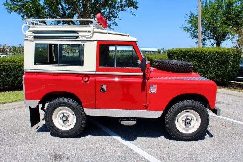 used 1966 Land Rover Series II car, priced at $79,900
