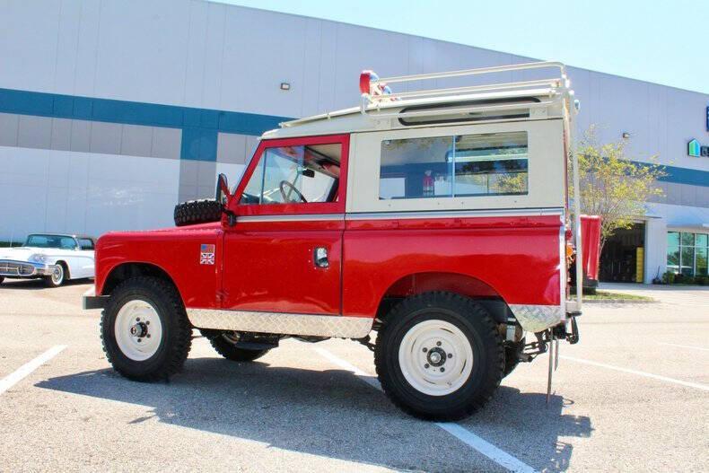 used 1966 Land Rover Series II car, priced at $79,900