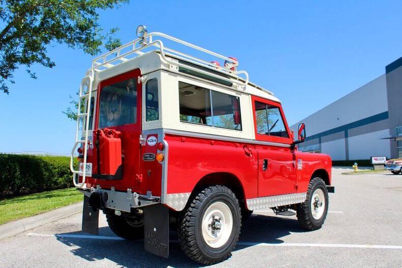used 1966 Land Rover Series II car, priced at $79,900