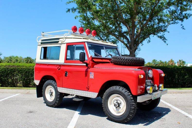 used 1966 Land Rover Series II car, priced at $85,500