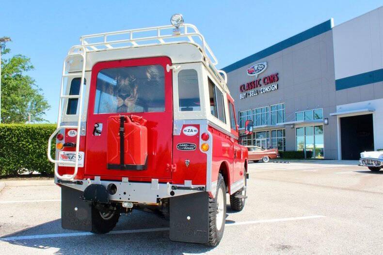 used 1966 Land Rover Series II car, priced at $79,900