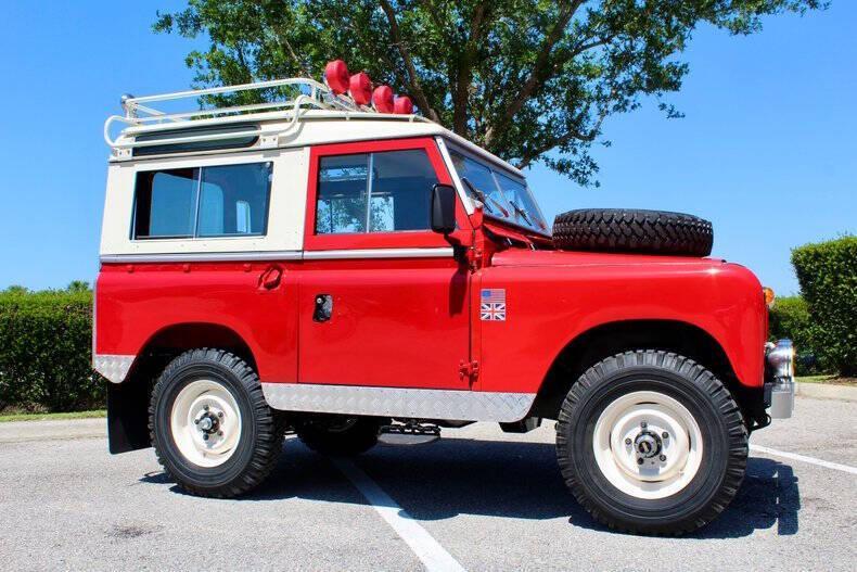 used 1966 Land Rover Series II car, priced at $79,900
