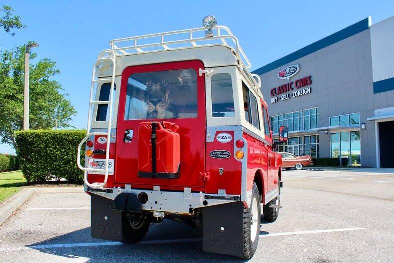 used 1966 Land Rover Series II car, priced at $79,900