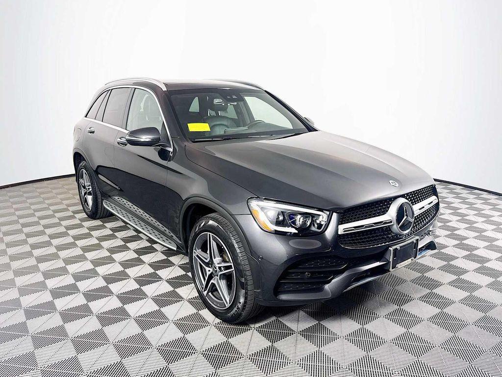 used 2021 Mercedes-Benz GLC 300 car, priced at $27,998