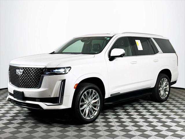 used 2021 Cadillac Escalade car, priced at $55,998