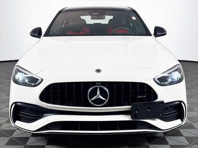 used 2023 Mercedes-Benz AMG C 43 car, priced at $52,998