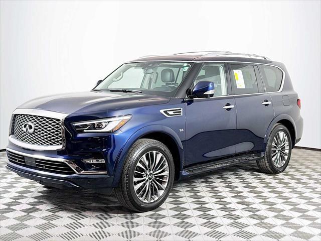 used 2019 INFINITI QX80 car, priced at $27,998