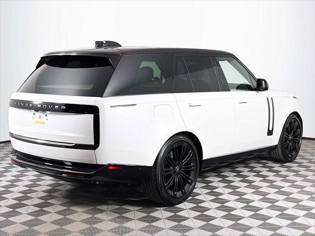 new 2025 Land Rover Range Rover car, priced at $153,370