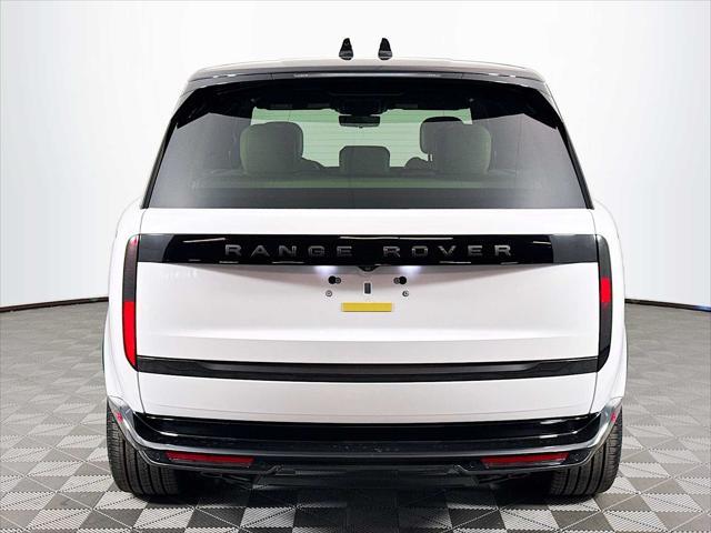 new 2025 Land Rover Range Rover car, priced at $153,370