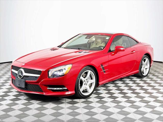 used 2015 Mercedes-Benz SL-Class car, priced at $33,998