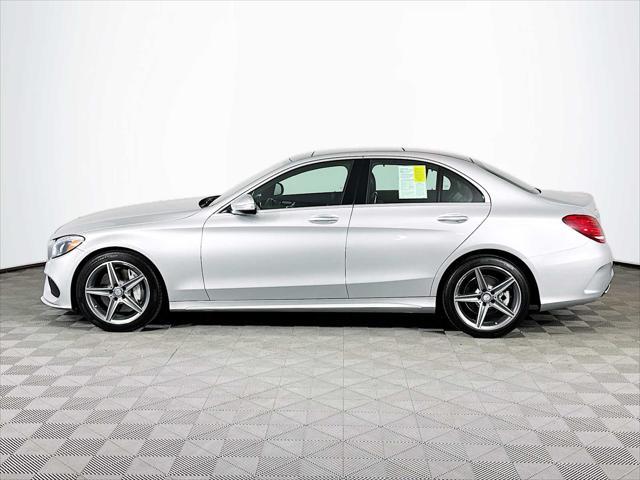 used 2015 Mercedes-Benz C-Class car, priced at $20,898