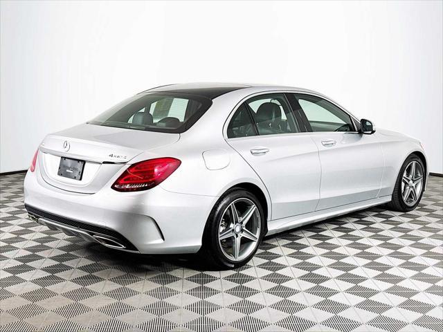 used 2015 Mercedes-Benz C-Class car, priced at $20,898