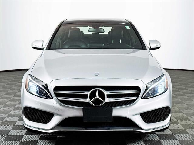 used 2015 Mercedes-Benz C-Class car, priced at $20,898