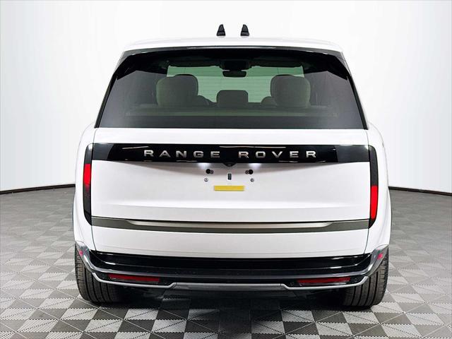 new 2025 Land Rover Range Rover car, priced at $116,545