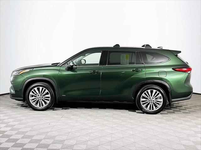 used 2023 Toyota Highlander Hybrid car, priced at $50,998