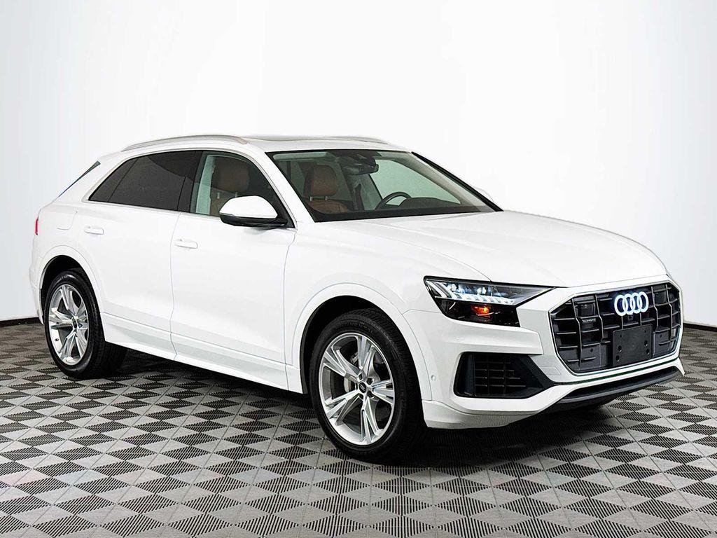 used 2023 Audi Q8 car, priced at $54,497