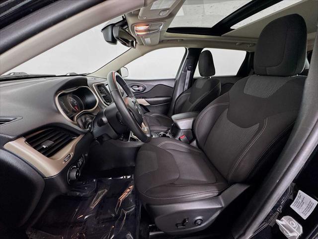 used 2017 Jeep Cherokee car, priced at $14,998