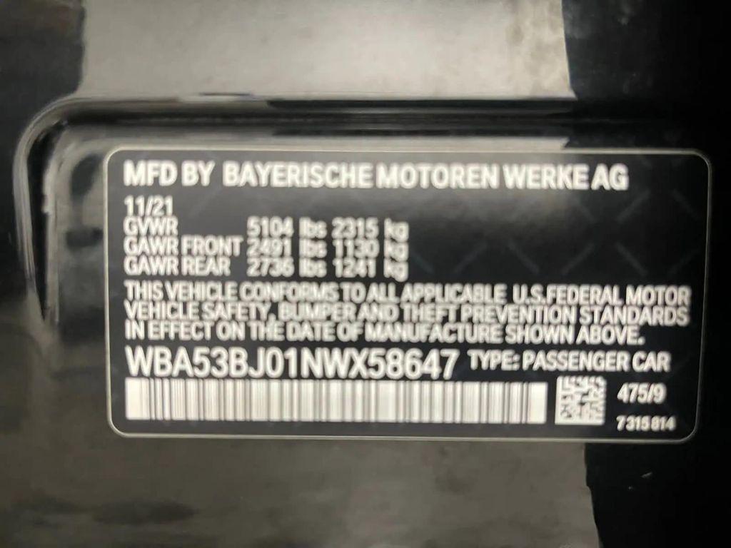 used 2022 BMW 540 car, priced at $39,498