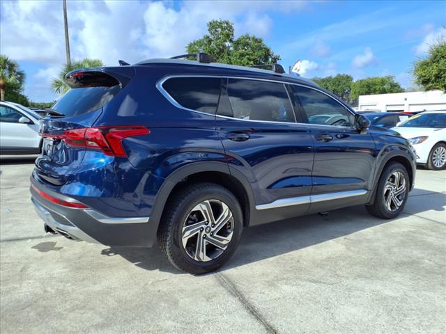 used 2022 Hyundai Santa Fe car, priced at $23,895