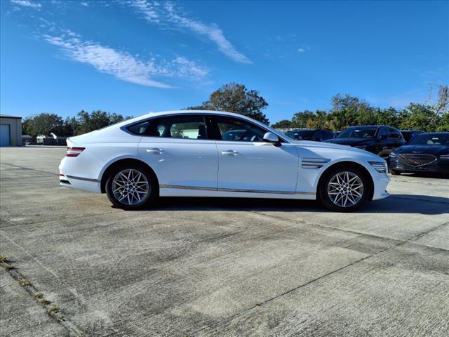 new 2025 Genesis G80 car, priced at $58,745