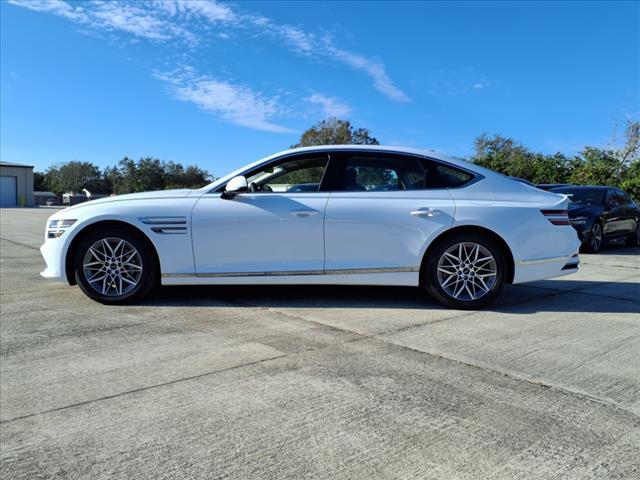 new 2025 Genesis G80 car, priced at $58,745