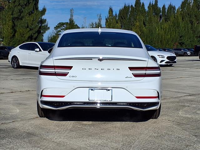 new 2025 Genesis G80 car, priced at $58,745